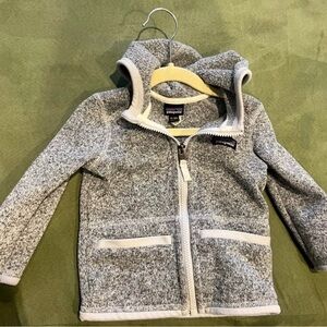 Patagonia Kids' Gray Zip-Up Hoodie